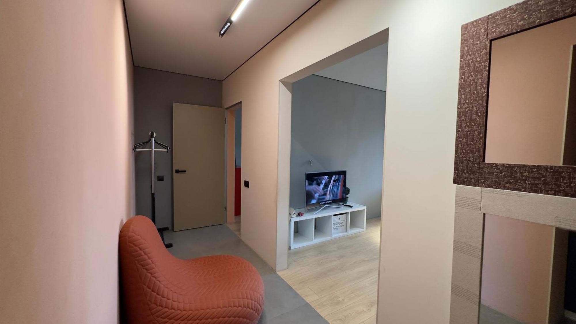 2 Room Modern Apartment View Dnipro Esterno foto